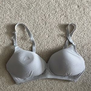 Warners Off White No Underwire Lightly Padded 36D Bra